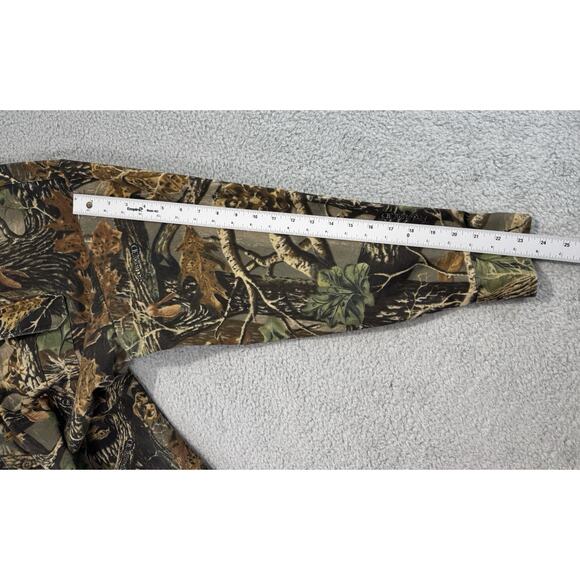 Cabelas Seclusion 3D Camo Shirt Mens XL Long Sleeve Button Up Hunting Pocket - Picture 9 of 13